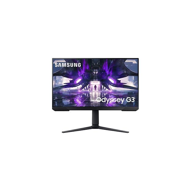 27" Монитор Samsung Odyssey G3 S27AG320NI, 1920x1080, VA, 165Гц, 1хHDMI, 1хDP, черный [ls27ag320nixci] фото 1