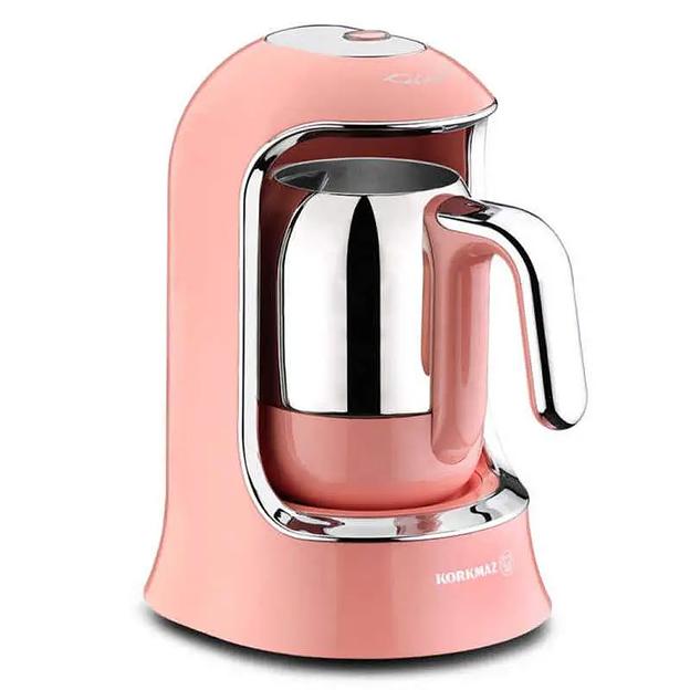 Электрическая кофеварка «Kahvekolik Pink» 280 мл ОПТ фото 1