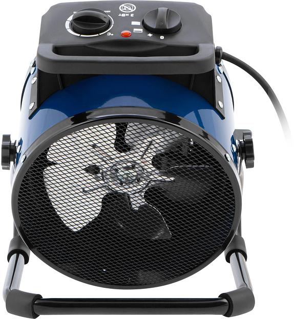 Тепловая пушка электрическая Сибртех K3 3000Вт синий/черный фото 10