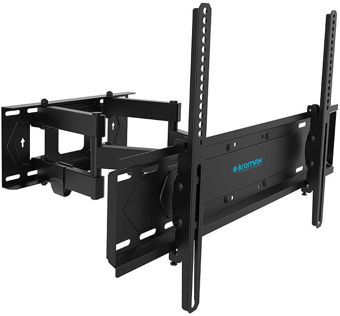 Кронштейн для телевизора Kromax PIXIS-XL-2 черный 40"-90" макс.50кг настенный поворот и наклон фото 1