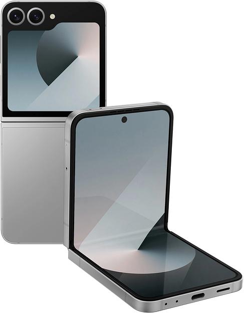 Смартфон Samsung SM-F741B Galaxy Z Flip 6 5G 256Gb 12Gb серый раскладной 3G 4G 1Sim 6.7" 1080x2640 Android 14 50Mpix 802.11 a/b/g/n/ac/ax NFC GPS GSM900/1800 GSM1900 TouchSc Protect фото 1