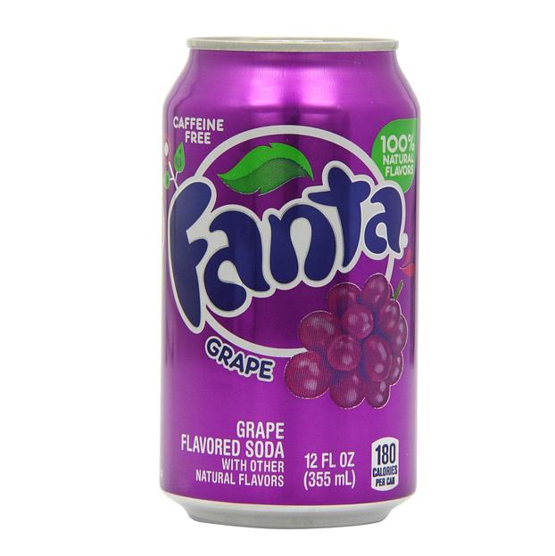 Напиток безалкогольный газированный «Fanta Grape» 355 мл ОПТ фото 1