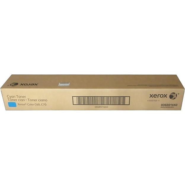 Голубой тонер-картридж C60/C70 Xerox 006R01660 фото 3
