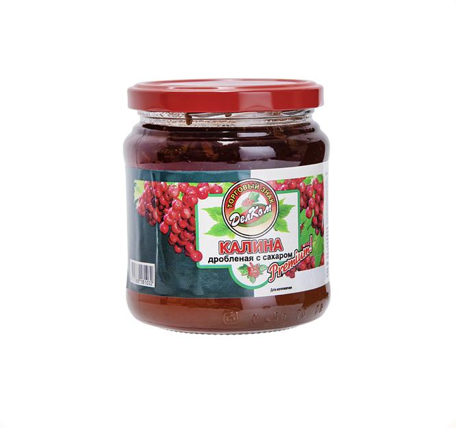 Калина дробленая с сахаром, опт фото 1