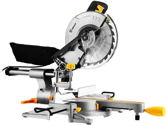Торцовочная пила Deko DKMS2200-255 Laser 2200Вт 4500об/мин d=255мм фото 7