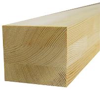 Брус клееный, без чашек, сорт 1-3 фото 1
