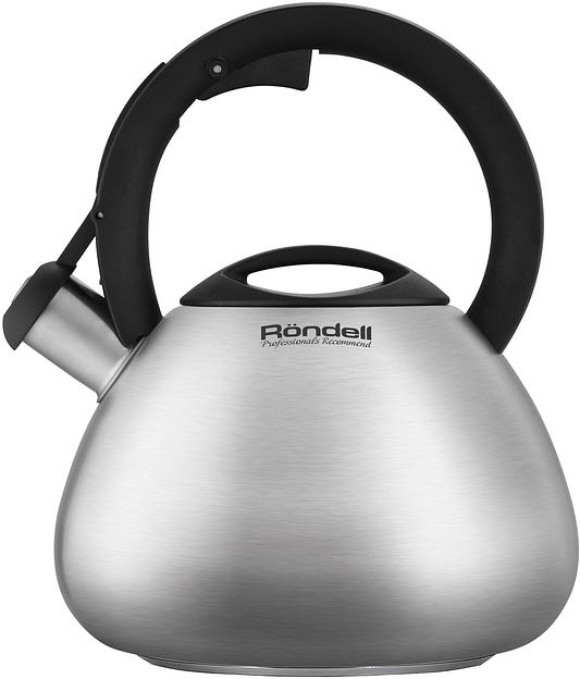 Чайник металлический Rondell Breve RDS-1887 2.8л. стальной фото 2