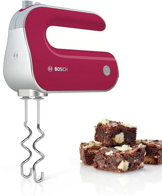 Миксер ручной Bosch MFQ40304 500Вт красный фото 2