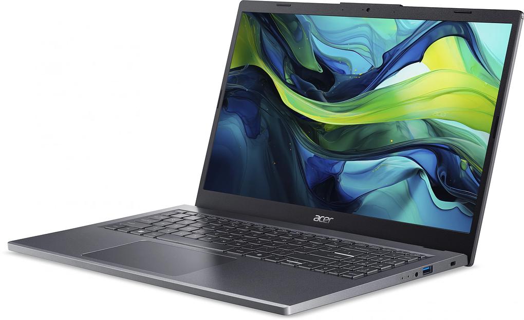 Ноутбук Acer Aspire 15 A15-51M-39F7 Core 3 100U 8Gb SSD512Gb Intel Graphics 15.6" IPS FHD (1920x1080) noOS metall WiFi BT Cam (NX.KXRCD.002) фото 3