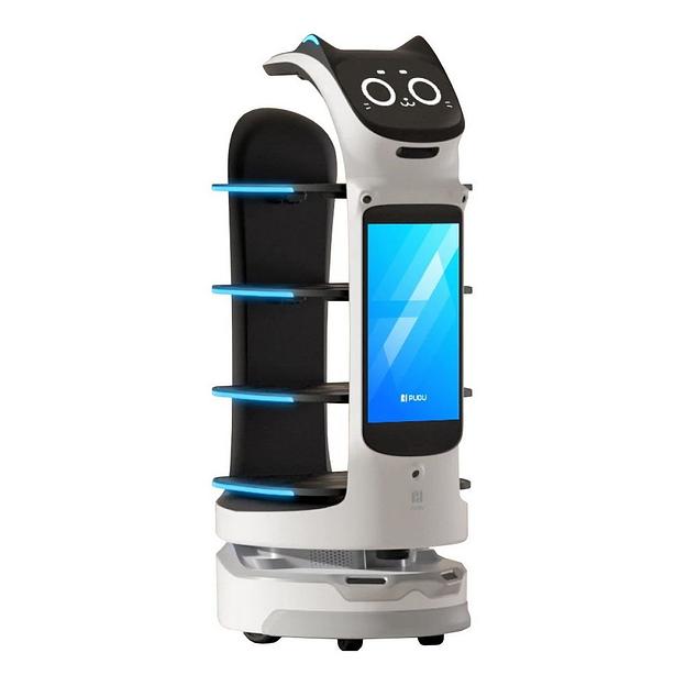 Сервисный робот-доставщик PuduRobotics модели BellaBot Pro (цвет: белый) фото 1