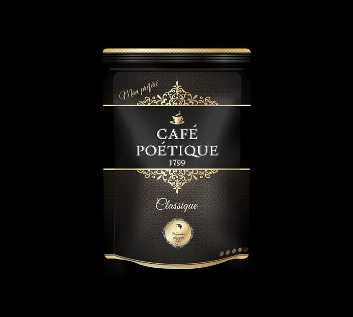 Кофе «Café poétique classique» 150 гр. упаковка дойпак ОПТ фото 1