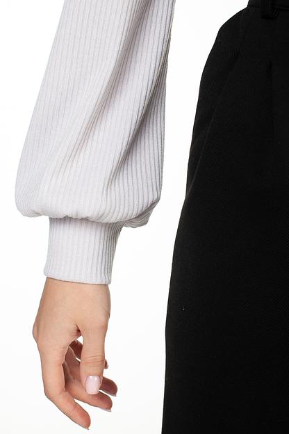 Блузка вискоза  4176/02/Светло-серый  фото 4