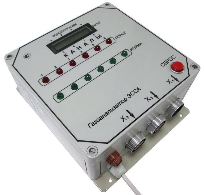 ЭССА-NO2/11, исп. БС газоанализатор диоксида азота стационарный одиннадцатиканальный фото 5