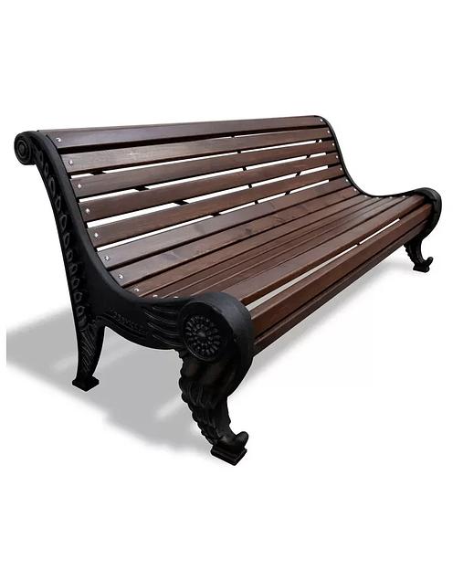 Чугунная скамейка парковая «Исток» ОПТ фото 1