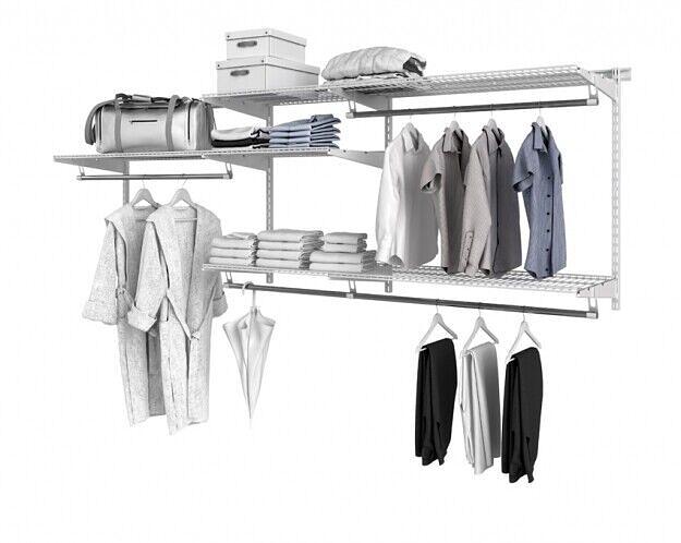 Гардеробная система № 1, 1156x2400x350 мм фото 1