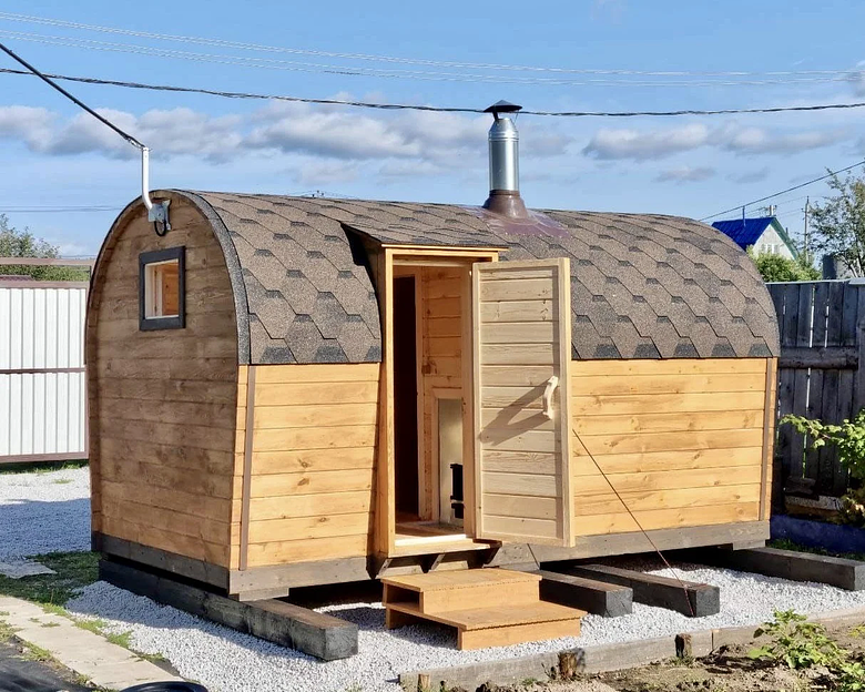 Изготовление в бане дополнительного бокового входа фото 1