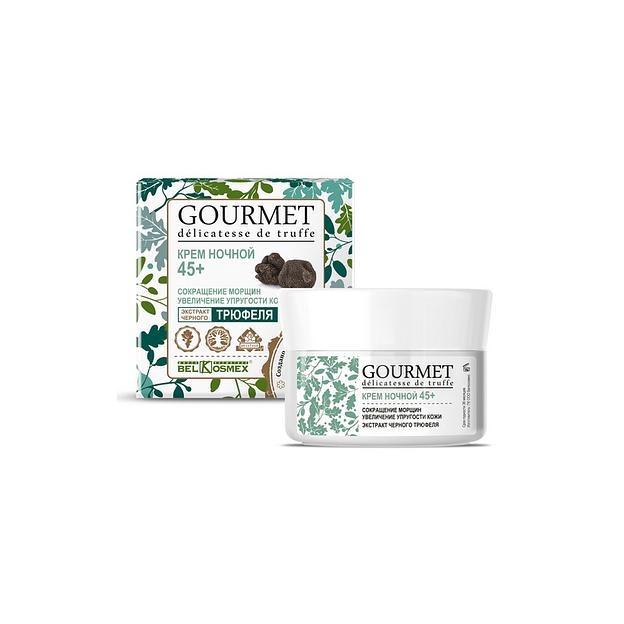 Belkosmex 45+ ночной крем сокращение морщин с экстрактомактом черного трюфеля 48мл фото 1