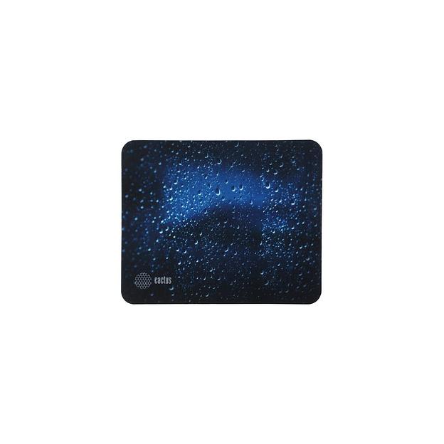 Коврик для мыши Cactus Water Drops рисунок, ткань, 220х180х2мм [cs-mpc-p05xs] фото 1