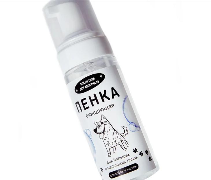 Косметика для животных «Пенка-мыло для лап» 150 мл ОПТ фото 2