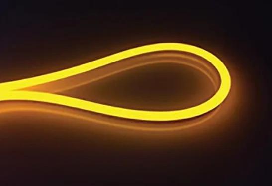 Неоновая лента розовая 6х12, 12V ОПТ фото 5