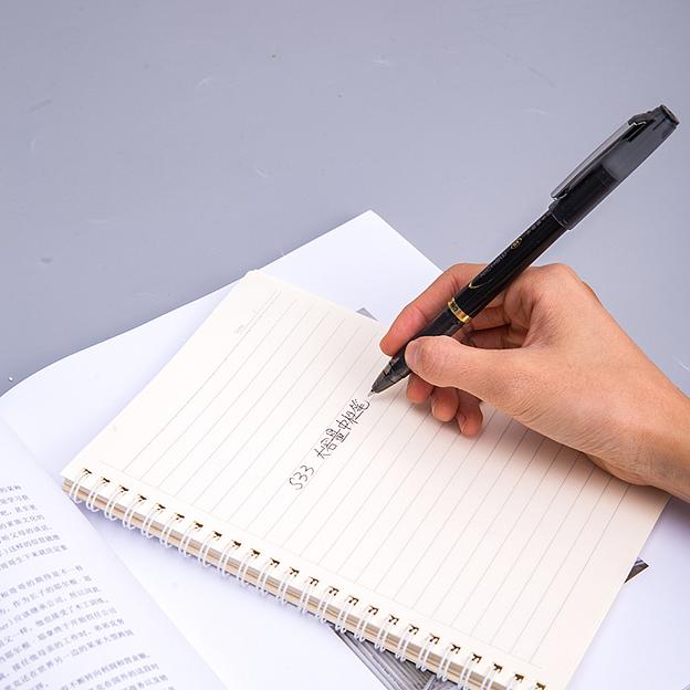 Ручка гелевая Deli S33 0.5мм ассорти черные чернила фото 4