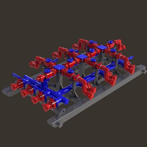 Блок манифольда АСК БМ-70.00.000-15А фото 1