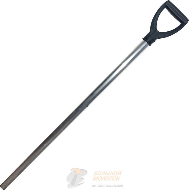 Черенок алюминиевый лопатный с V-ручкой d-32 фото 1