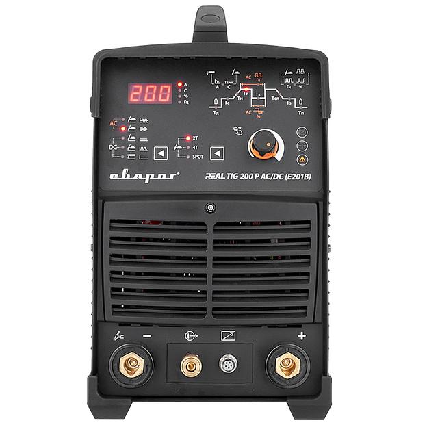 Инвертор сварочный TIG 200 P AC/DC REAL (E201B) Black фото 5