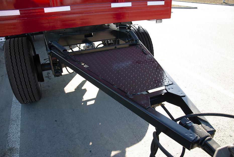 Прицеп ломовоз трехосный фото 5