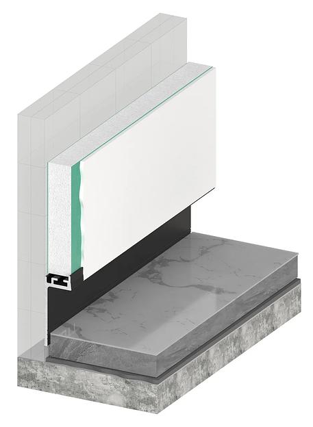 Скрытый плинтус Kraab Gipps ОПТ фото 2