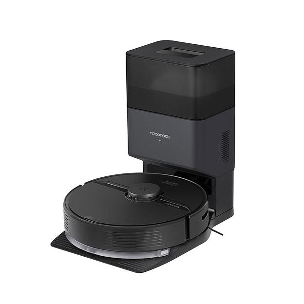 Робот-пылесос Roborock Q7+ с зарядным устройством и автовыгрузкой мусора (AED03HRR/AED04HRR) Черный фото 1