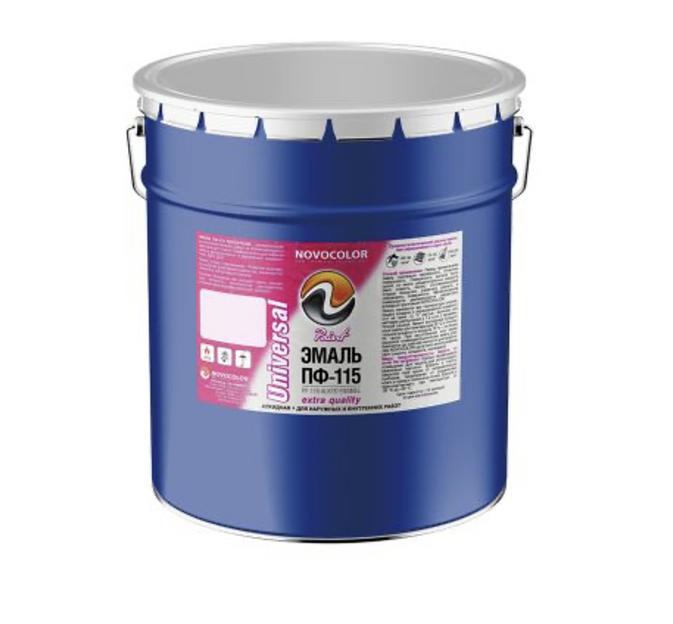 Эмаль ПФ-115 светло-голубая 25 кг, опт фото 1