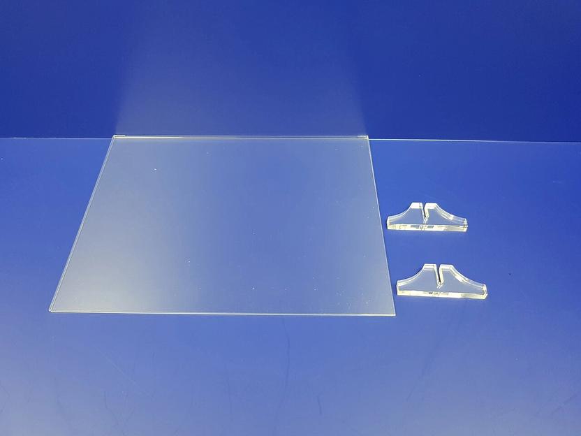 Акриловая подставка под меню ф-а4, горизонтальная (на  ножках) фото 2