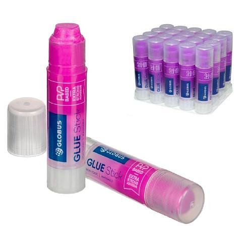 Клей-карандаш 15 г, обесцвечивающийся, Globus Хамелеон фото 1