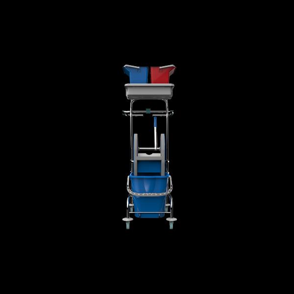 Сервисная одноведерная тележка «Тринити» фото 3