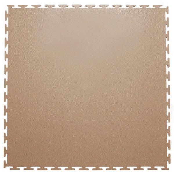 Sold Skin - универсальное модульное покрытие из ПВХ, толщина 4 мм, Цвет Бежевый RAL 1019, Толщина модуля 4 мм. фото 1