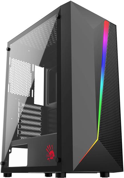 Корпус Bloody BD-CC106 черный без БП ATX 8x120mm 1xUSB2.0 1xUSB3.0 audio bott PSU фото 2