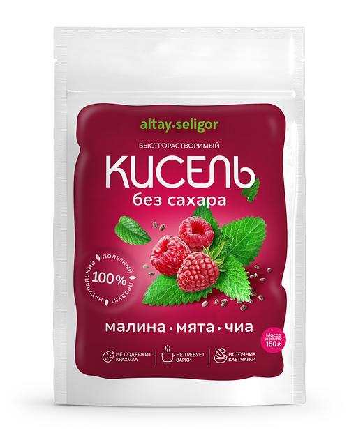 Кисель без сахара Алтай-Селигор «Малина Мята» 150 г, опт фото 1