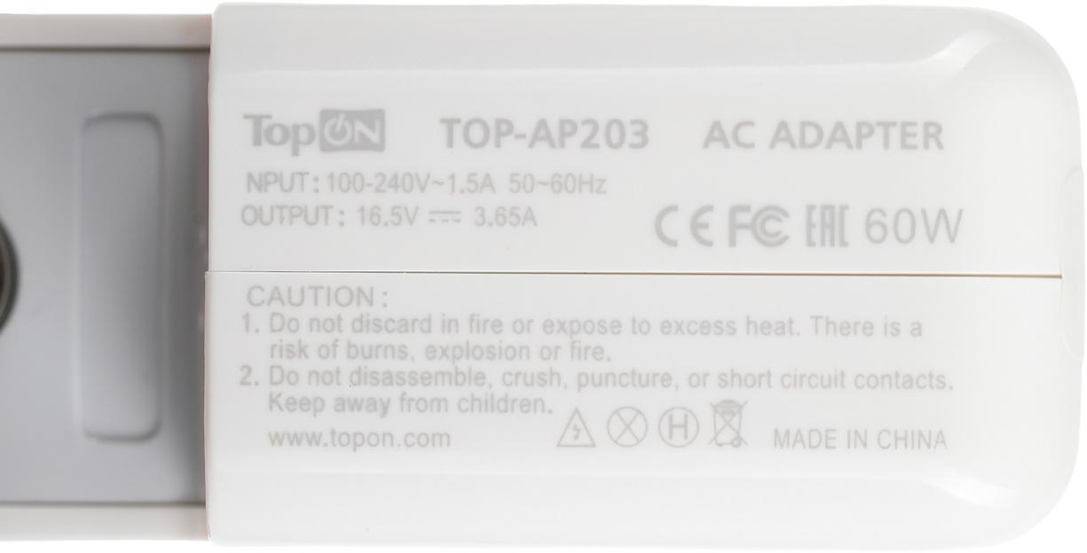 Блок питания TopON 90944 60W 16.5V-16.5V 3.65A от бытовой электросети фото 10