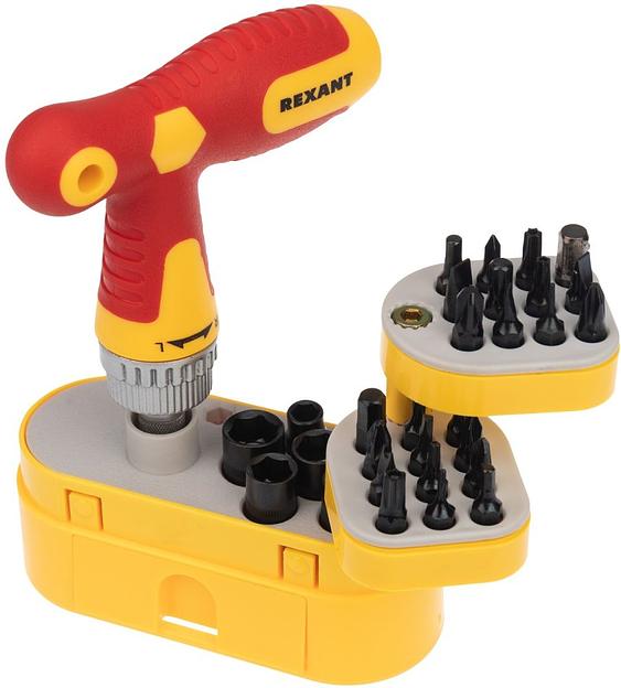 Набор отверточный Rexant 12-4776 33 предмета фото 1