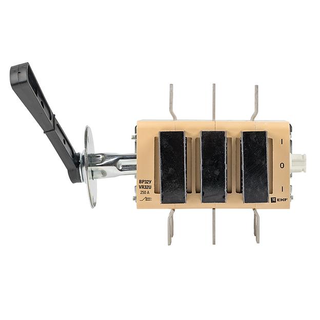 Выключатель-разъединитель ВР32У-35B71250 250А 2 напр. с дугогасит. камерами съемная лев./прав. рукоятка MAXima EKF uvr32-35b71250 фото 3