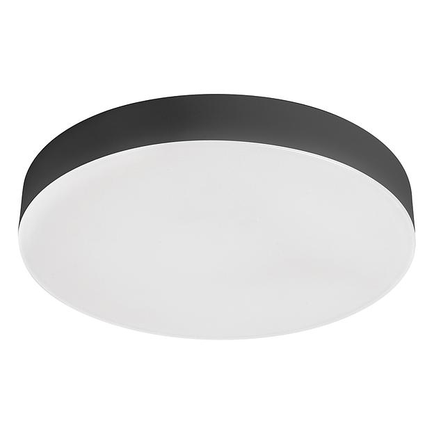 Светильник светодиодный ДПО-12w 4000K 960Лм черный IP44 фото 1