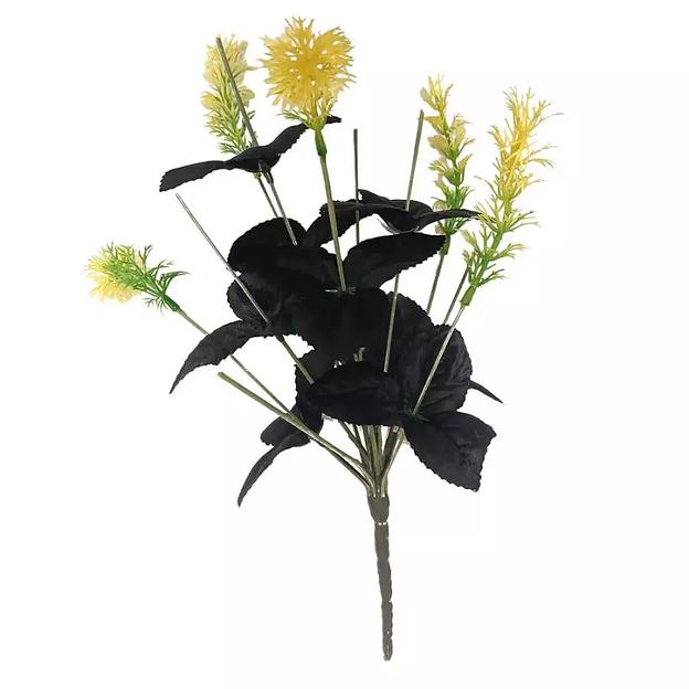 Подбукетник 12 веток 7 голов 8 листов 5 добавок 34см 237-076с/200 фото 2