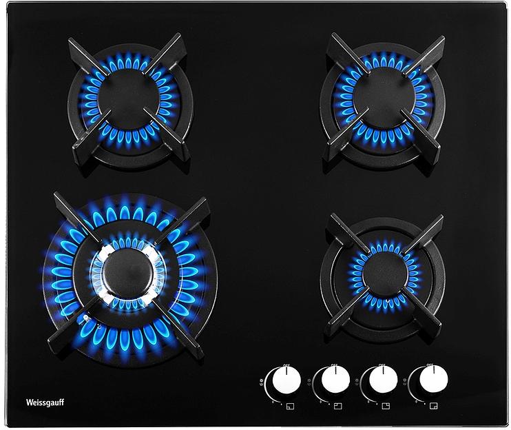 Газовая варочная поверхность Weissgauff HGG 640 BGV фото 1