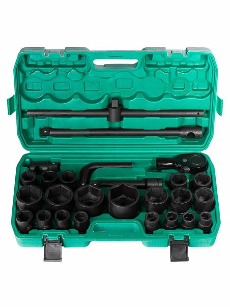 Набор Ударных Головок CR-MO 26 предметов От 21мм До 65мм KAM-56 фото 1