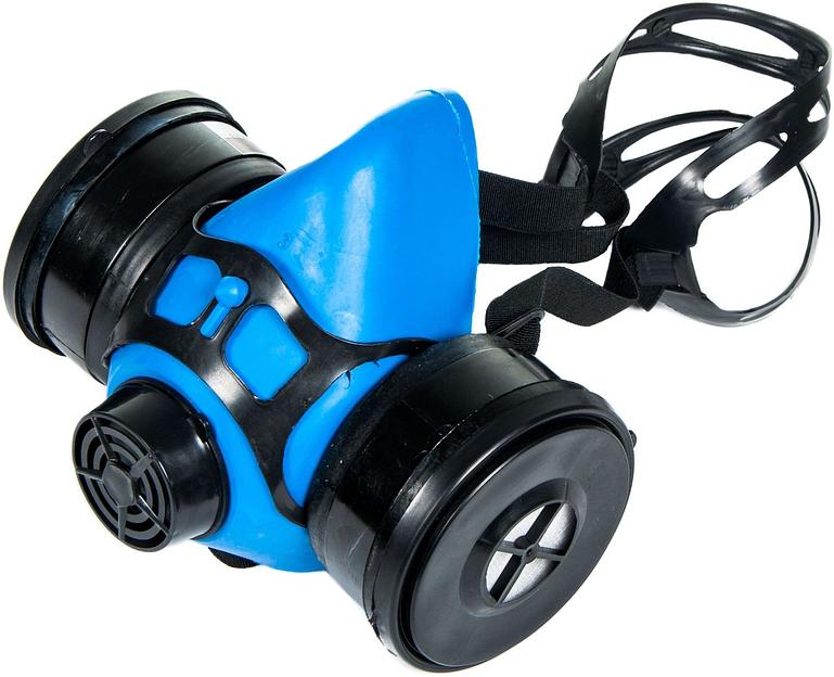 Полумаска изолирующая "Исток 300-400" с 2-мя сменными фильтрами фото 1