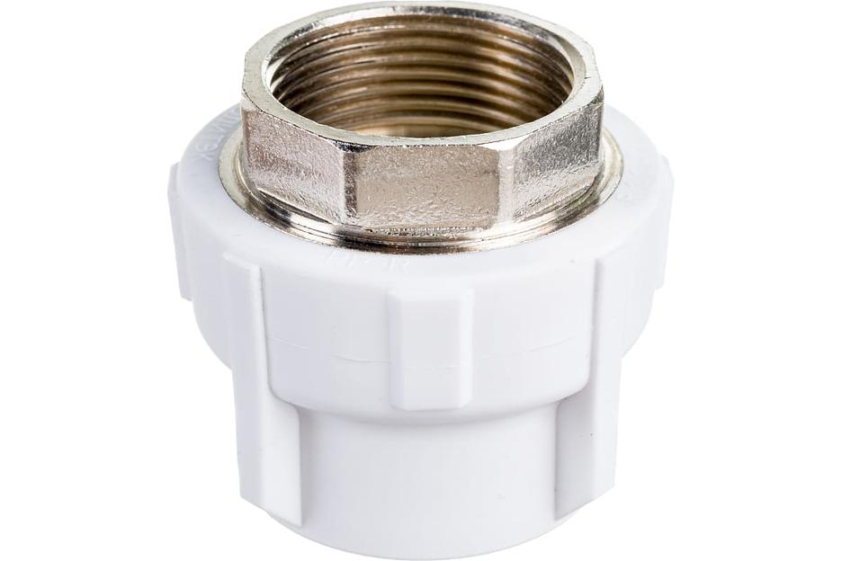 Муфта полипропиленовая PPR комбинированная ВР под ключ 40х11/4' фото 2