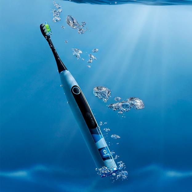 Электрическая зубная щетка Oclean X 10 (Синий) фото 7