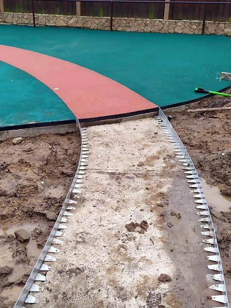 Металлический бордюр 1200х250х70х1,5 мм фото 7