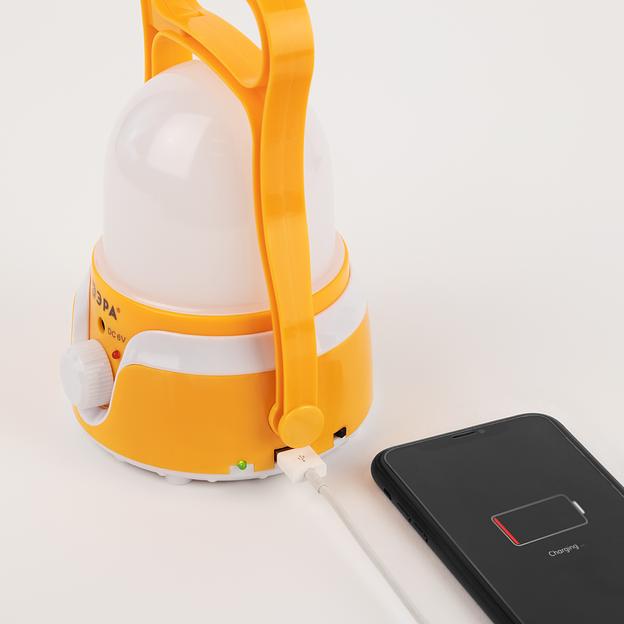 ЭРА Б0054040 Фонарь кемпинговый светодиодный KA-801 "Гном" аккумуляторный 4 Вт, 1700мАч 5V, USB, подвес + диммер фото 8